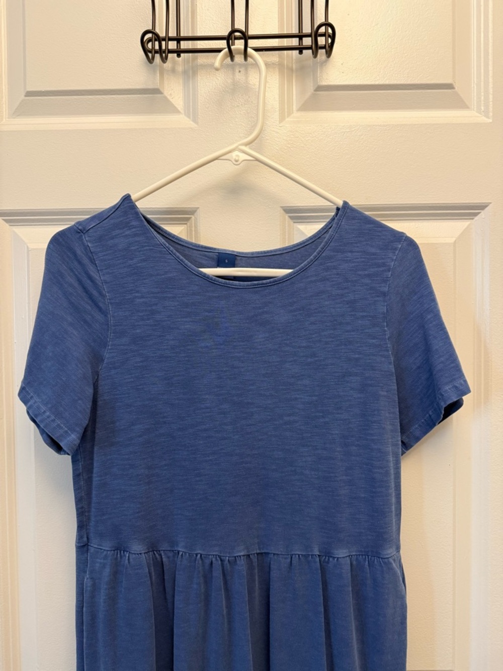 Old Navy Tiered Dress in Blue - Size Small - Picture 2 of 5
